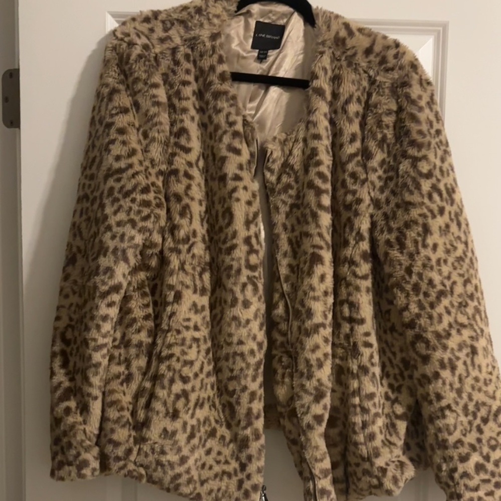 Leopard Print Coat